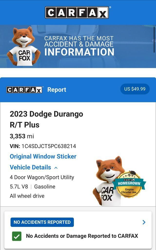 Used 2023 Dodge Durango R/T w/ Tow 'N Go Package AWD/4WD image 5