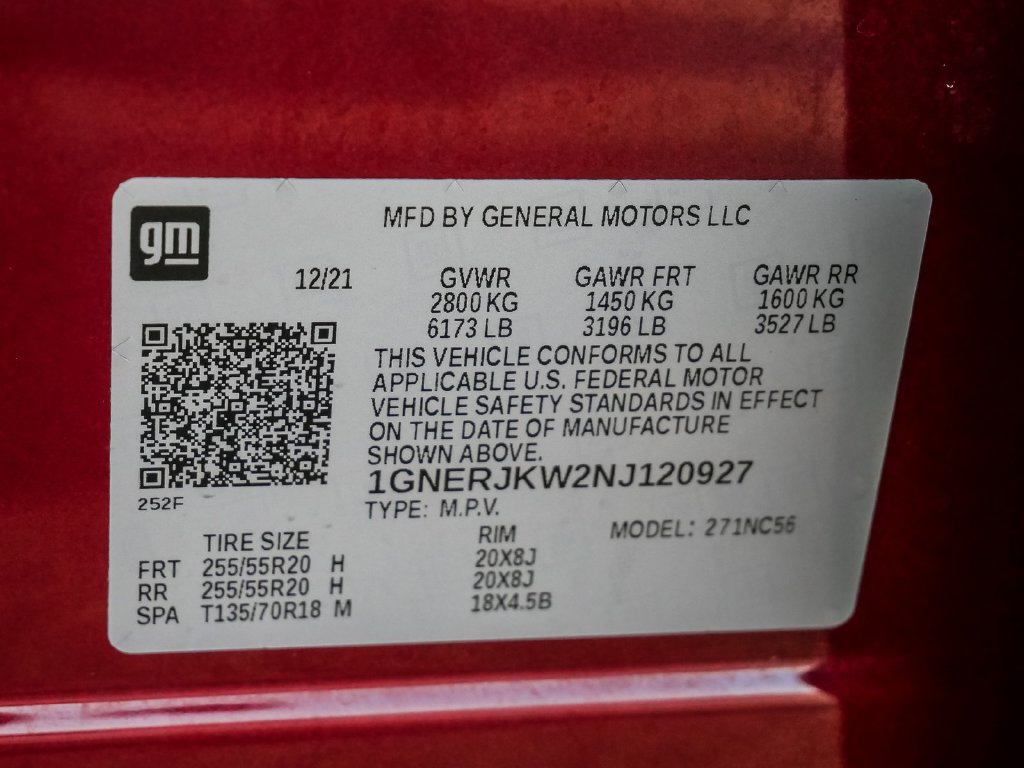 Used 2022 Chevrolet Traverse RS w/ LPO, Floor Liner Package FWD image 43