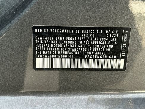 New 2026 Volkswagen Jetta S image 21