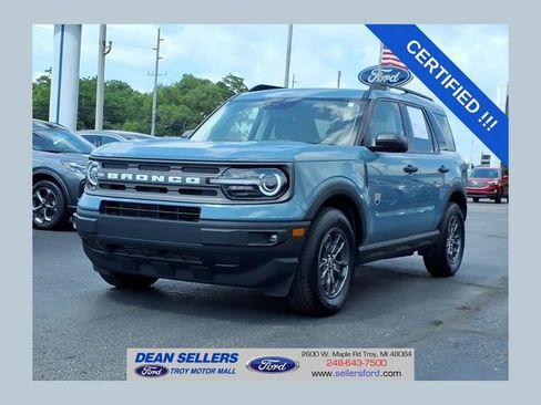 Certified 2022 Ford Bronco Sport Big Bend w/ Convenience Package AWD/4WD image 1