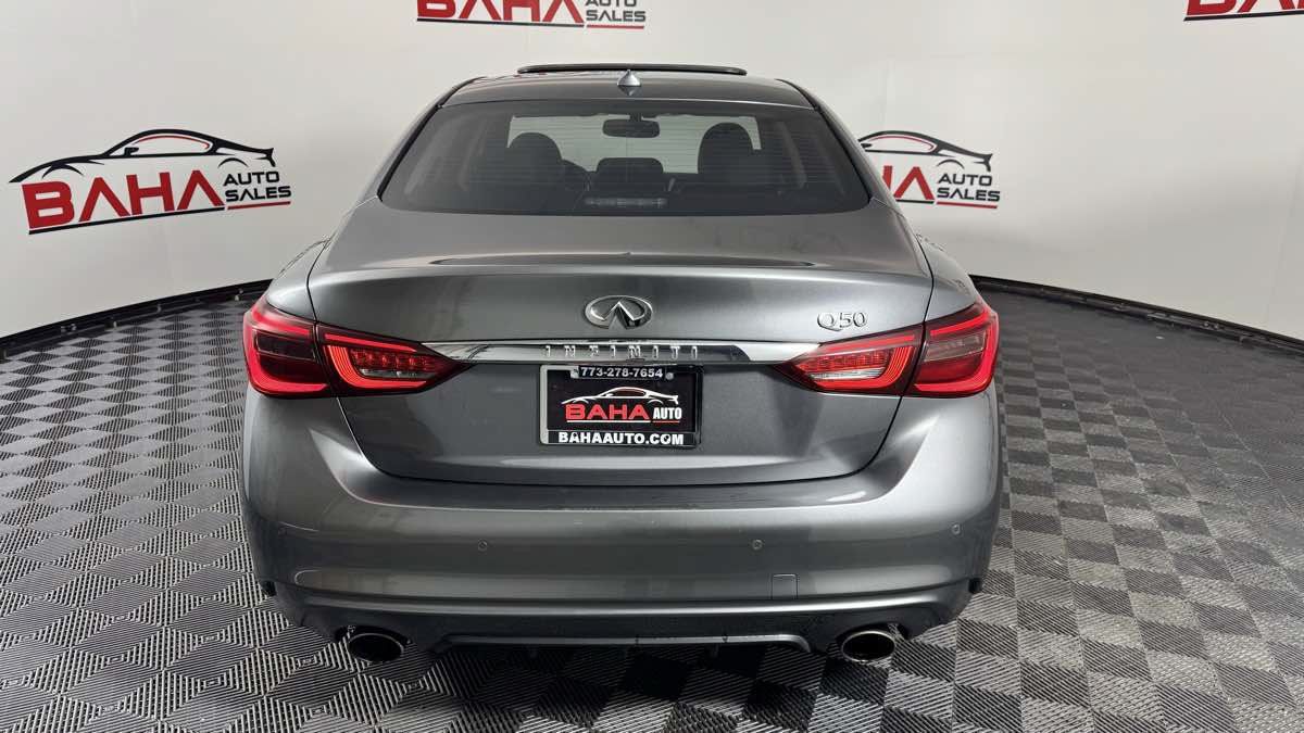 Used 2021 INFINITI Q50 Luxe w/ Seat & Sound Package RWD image 7
