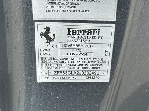Used 2018 Ferrari 812 Superfast RWD image 44