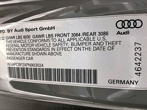 Used 2023 Audi RS 7 Sportback w/ Black Optic Package AWD/4WD image 26