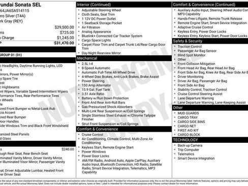 New 2025 Hyundai Sonata SEL image 34
