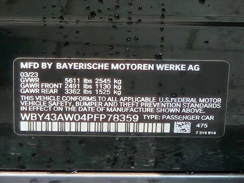 Used 2023 BMW i4 eDrive35 w/ Premium Package RWD image 18