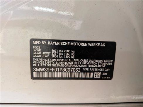 Used 2023 BMW 330e w/ Driving Assistance Package RWD image 10