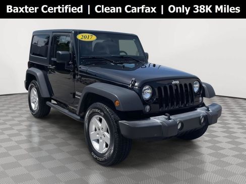 Used 2017 Jeep Wrangler Sport w/ Quick Order Package 24S AWD/4WD image 1