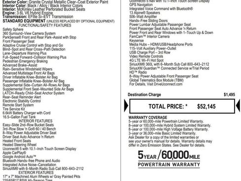 Used 2022 Chrysler Pacifica Touring-L w/ Uconnect Theater Family Group FWD image 8
