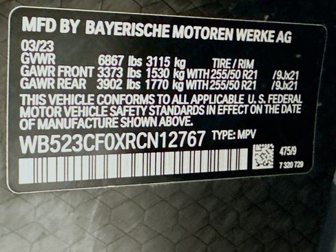 Used 2024 BMW iX xDrive50 w/ Premium Package AWD/4WD image 35