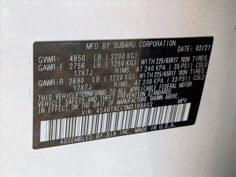 Used 2021 Subaru Outback Premium image 18