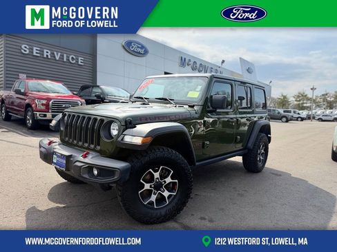 Used 2021 Jeep Wrangler Unlimited Rubicon w/ Cold Weather Group AWD/4WD image 1