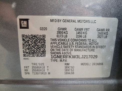 Used 2020 Chevrolet Traverse LS w/ LPO, Floor Liner Package FWD image 33