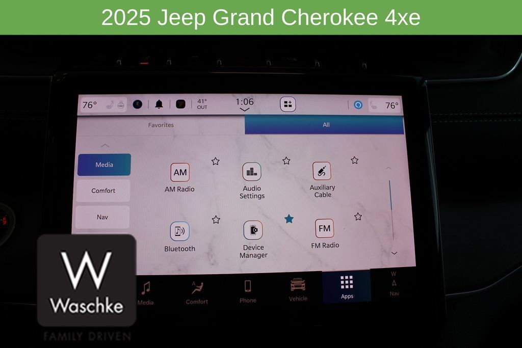 New 2025 Jeep Grand Cherokee Limited 4xe w/ Trailer Tow Package AWD/4WD image 57