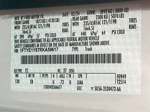 Used 2024 Ford Transit 150 Low Roof image 28