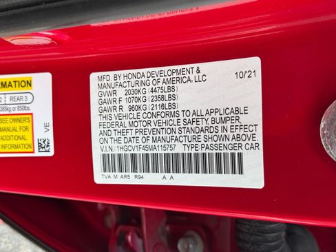 Used 2021 Honda Accord Sport Special Edition image 41