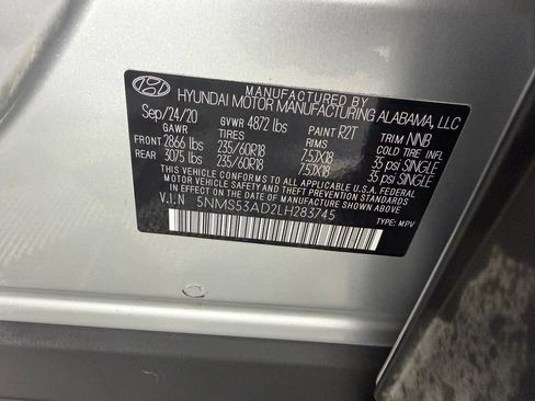 Used 2020 Hyundai Santa Fe Limited FWD image 36
