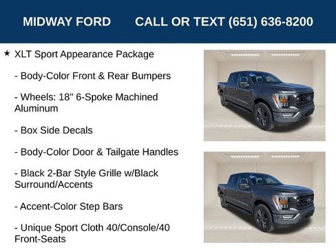 Certified 2023 Ford F150 XLT w/ Equipment Group 302A High image 14