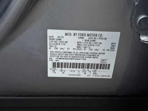 Certified 2023 Ford Explorer XLT image 27