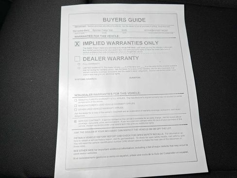 Used 2025 Mercedes-Benz Sprinter 2500 image 40