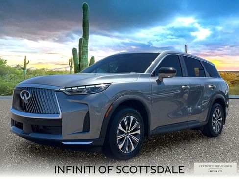 Certified 2026 INFINITI QX60 Pure w/ Cargo Package FWD image 1