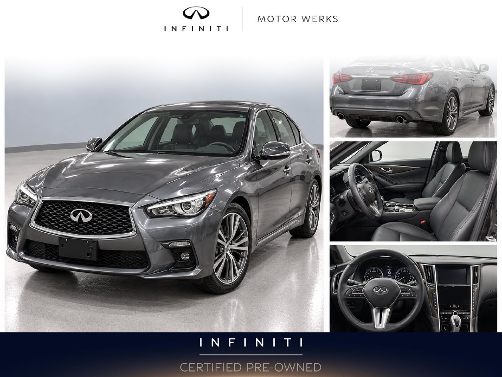 Certified 2023 INFINITI Q50 Sensory AWD/4WD image 1