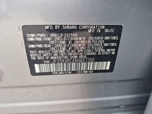 Used 2022 Subaru Forester Touring AWD/4WD image 30
