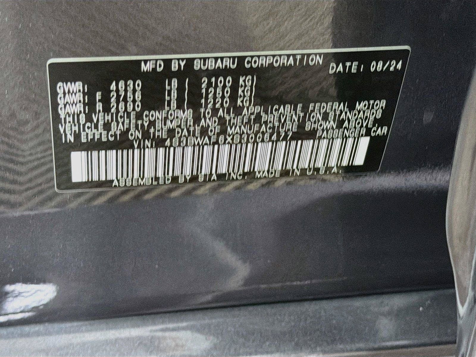 Used 2025 Subaru Legacy Premium AWD/4WD image 39