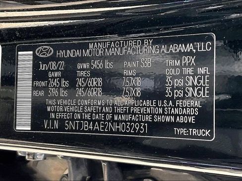Used 2022 Hyundai Santa Cruz SEL w/ Cargo Package FWD image 16
