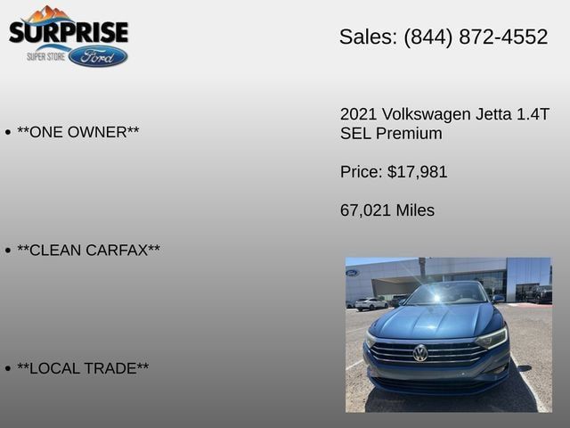 Used 2021 Volkswagen Jetta SEL Premium FWD image 6