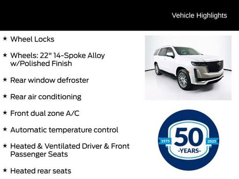 Used 2023 Cadillac Escalade Premium Luxury image 11