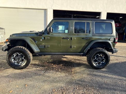 Used 2023 Jeep Wrangler Unlimited Rubicon 4xe w/ Cold Weather Group image 2