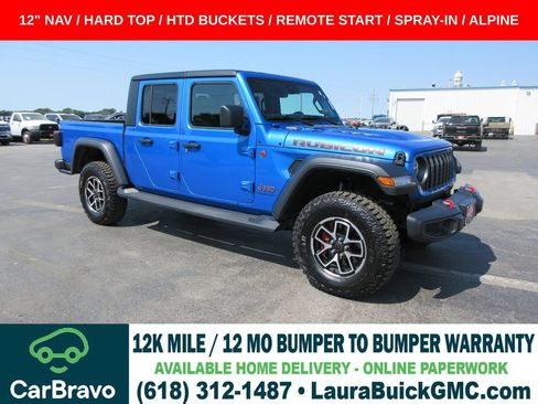 Used 2024 Jeep Gladiator Rubicon w/ Technology Group AWD/4WD image 1