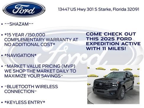 New 2025 Ford Expedition Active image 5