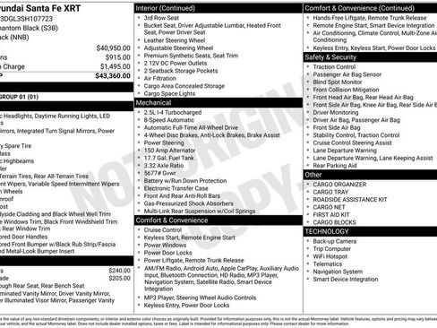 Used 2025 Hyundai Santa Fe XRT AWD/4WD image 33