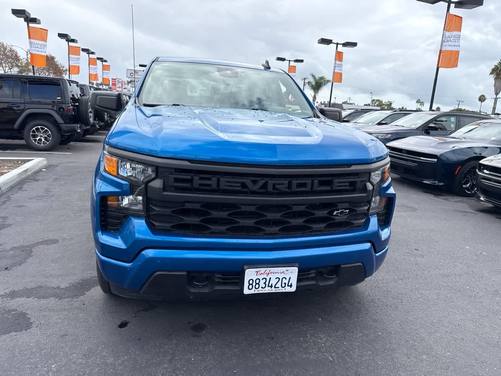Used 2024 Chevrolet Silverado 1500 Custom w/ LPO, Dark Essentials Package RWD image 5