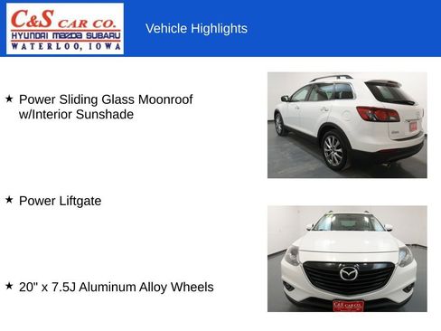 Used 2014 MAZDA CX-9 Grand Touring w/ GT Technology Package image 13