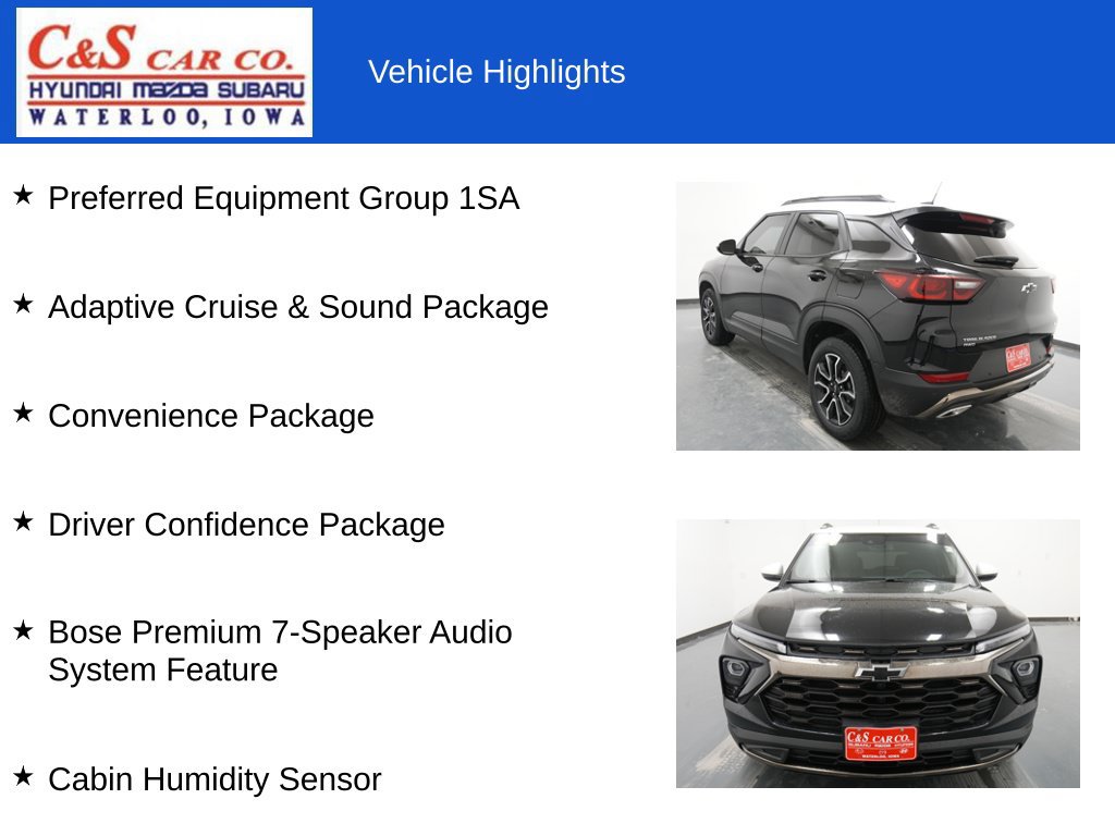 Used 2024 Chevrolet TrailBlazer ACTIV w/ Convenience Package AWD/4WD image 7