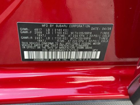 Used 2026 Subaru Crosstrek 2.5i Limited w/ Crosstrek Mirror Package AWD/4WD image 43