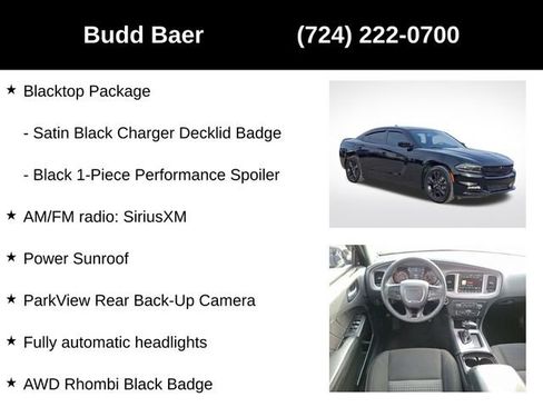 Used 2023 Dodge Charger SXT w/ Blacktop Package image 14