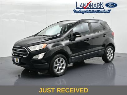 Used 2020 Ford EcoSport SE w/ SE Convenience Package