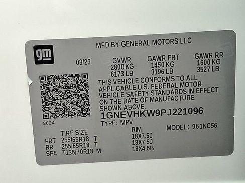 Certified 2023 Chevrolet Traverse LT AWD/4WD image 28