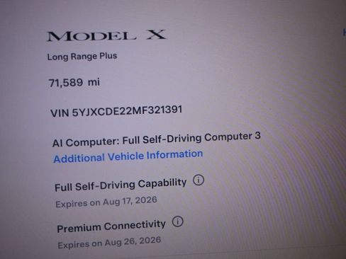 Used 2021 Tesla Model X Long Range AWD/4WD image 21