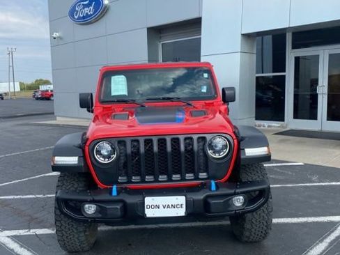 Used 2023 Jeep Wrangler Unlimited Rubicon 4xe w/ Steel Bumper Group image 2