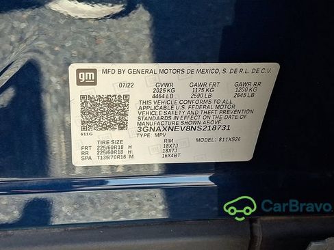 Certified 2022 Chevrolet Equinox Premier FWD image 29