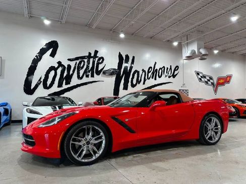Used 2014 Chevrolet Corvette Stingray Convertible w/ 3LT Preferred Equipment Group RWD image 1