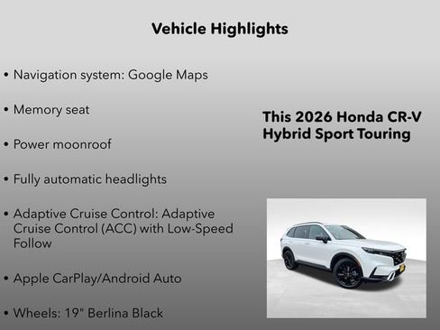New 2026 Honda CR-V Sport Touring image 5