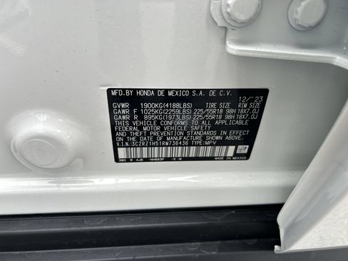 Used 2024 Honda HR-V Sport image 22