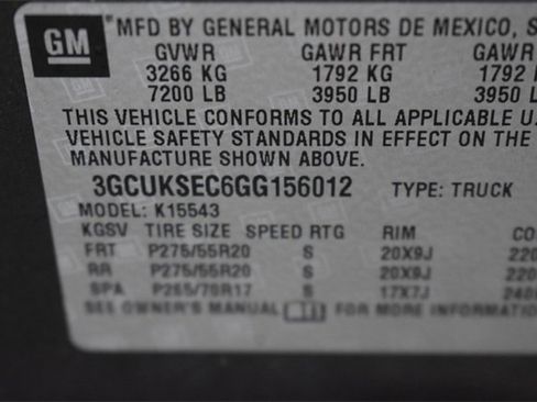 Certified 2016 Chevrolet Silverado 1500 LTZ Z71 w/ LTZ Plus Package image 40