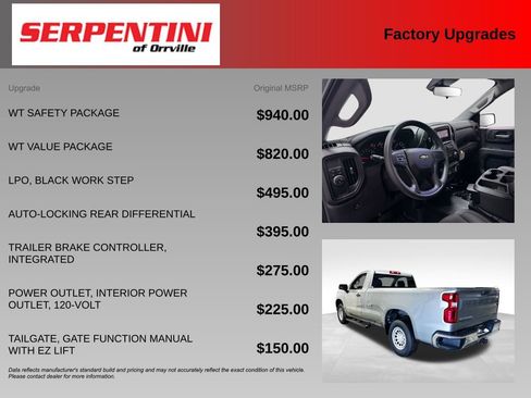 Used 2026 Chevrolet Silverado 1500 W/T w/ WT Safety Package RWD image 6