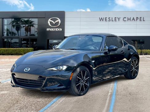 Used 2025 MAZDA MX-5 Miata RF Grand Touring w/ Weather Package RWD image 1